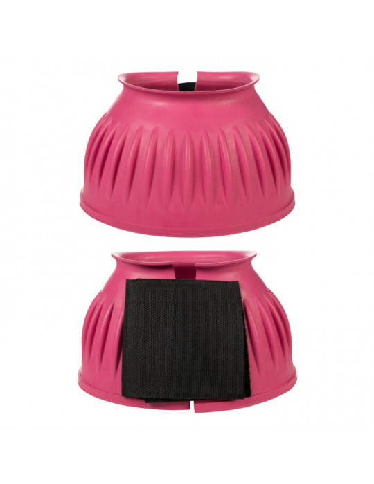Cloche velcro HKM rose S