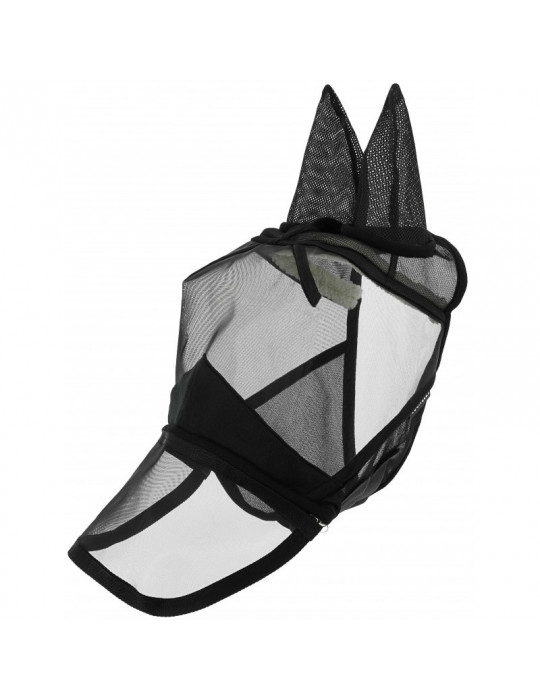 Masque anti-mouche UV 2 en 1 noir M