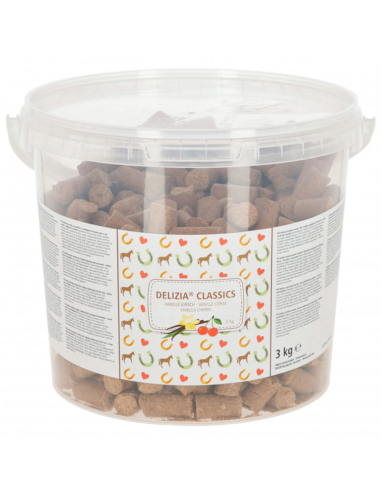 Friandises Delizia 3kg vanille cerise