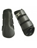 Guêtres souples Back on Track 3D Mesh noires, taille M