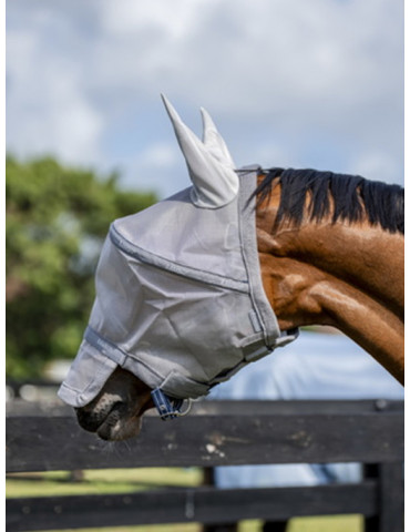Masque Rambo FULL silver/navy