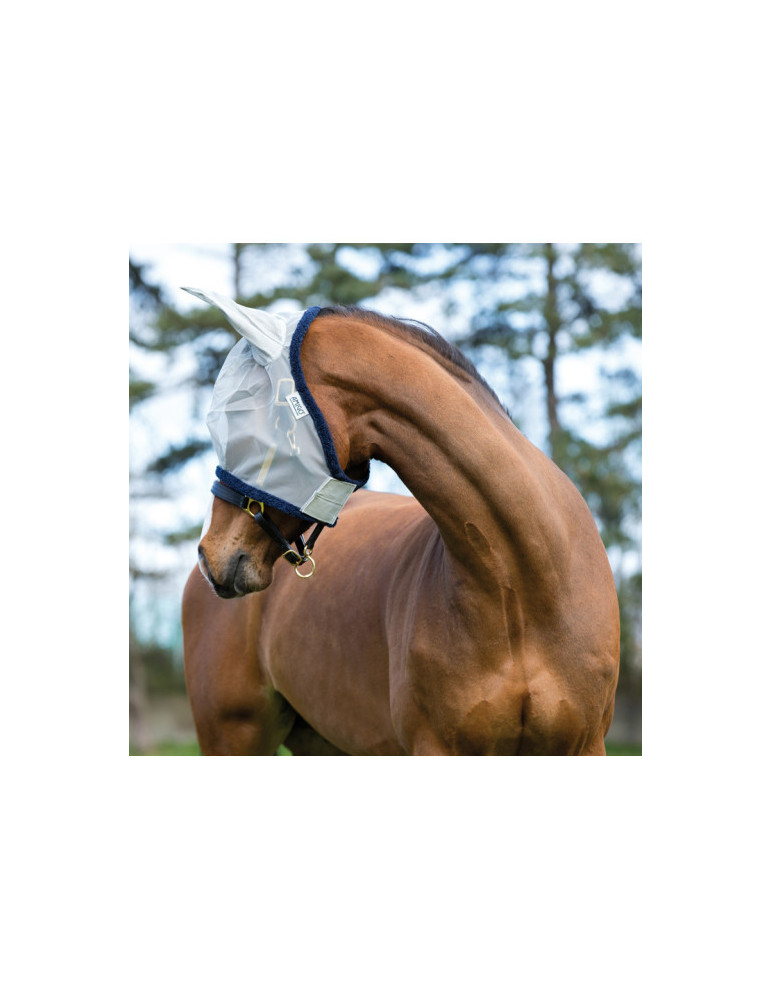 Amigo Flymask Poney Bleu ciel