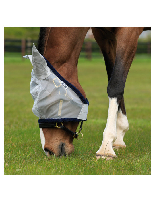 Amigo Flymask Poney Bleu ciel