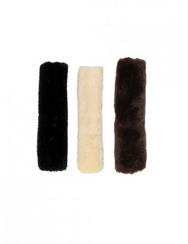 Fourreau de muserolle mouton naturel