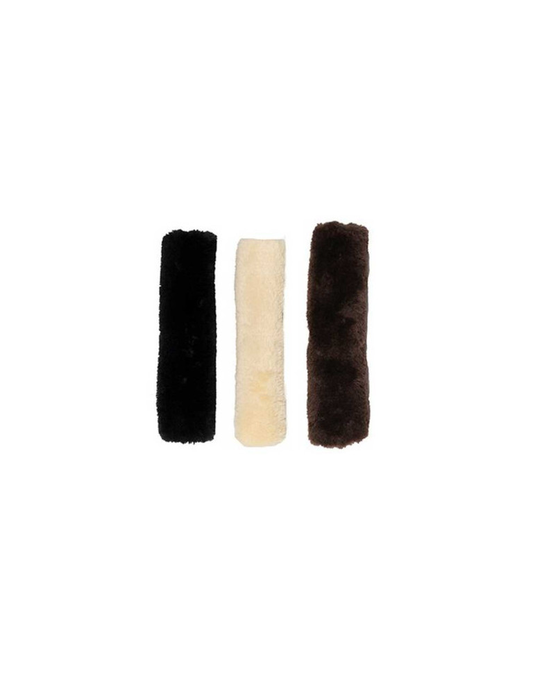 Fourreau de muserolle mouton naturel