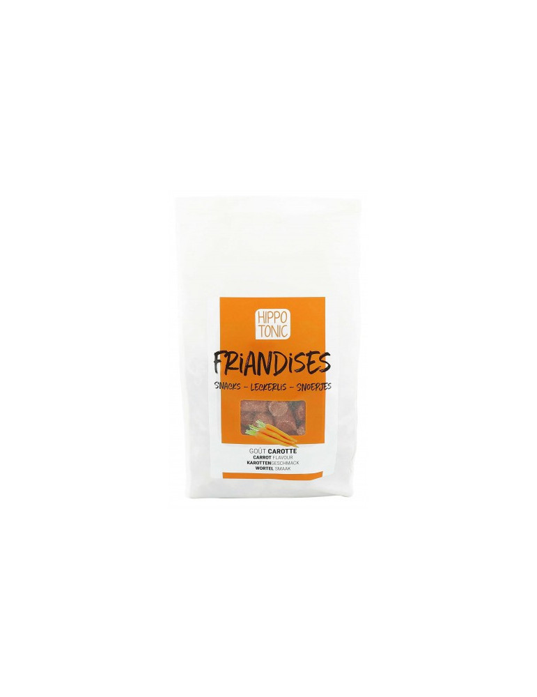 Friandises HIPPOTONIC carotte – Récompense savoureuse cheval
