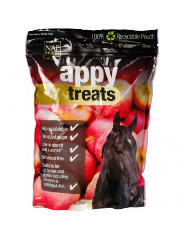 NAF Appy Treats – Friandises pomme gourmandes pour chevaux