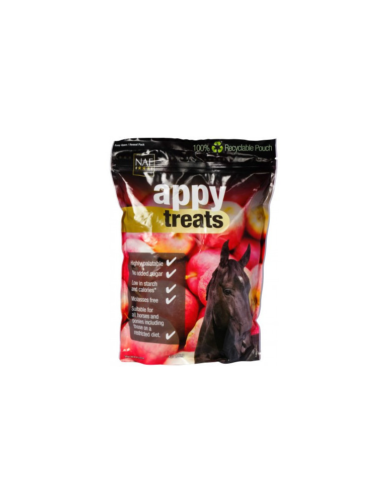 NAF Appy Treats – Friandises pomme gourmandes pour chevaux