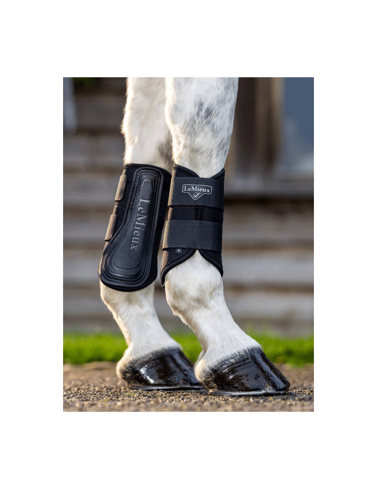 Grafter Brushing Boot Black X Large