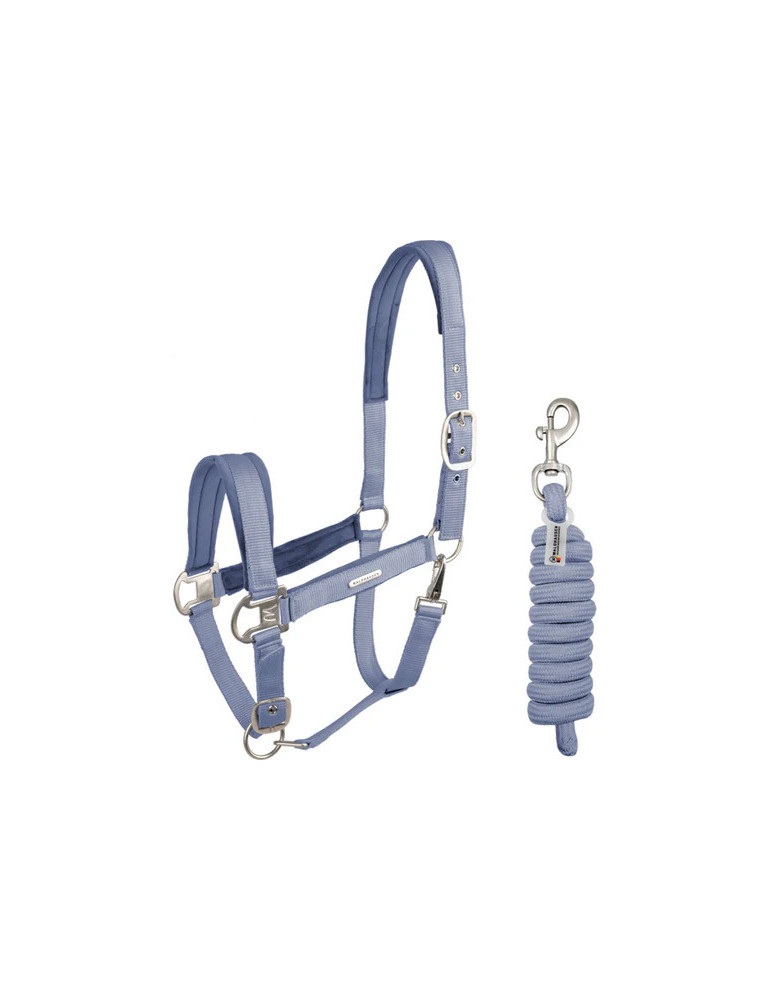 Licol Waldhausen Velvet Bleu Ocean Cob