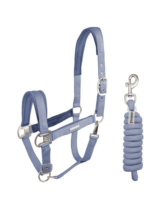 Licol Waldhausen Velvet Bleu Ocean Cob