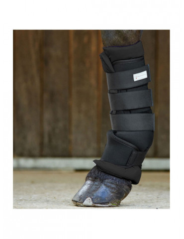 Guêtres d'écurie Waldhausen noires, lot de 2, taille L 2