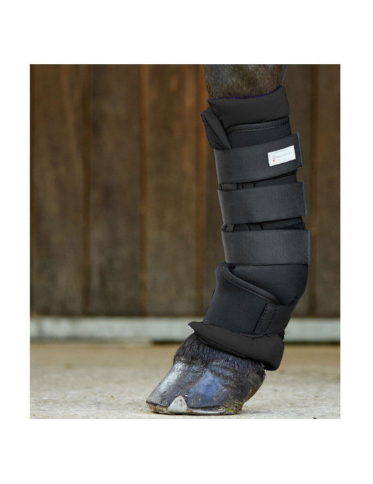 Guêtres d'écurie Waldhausen noires, lot de 2, taille L