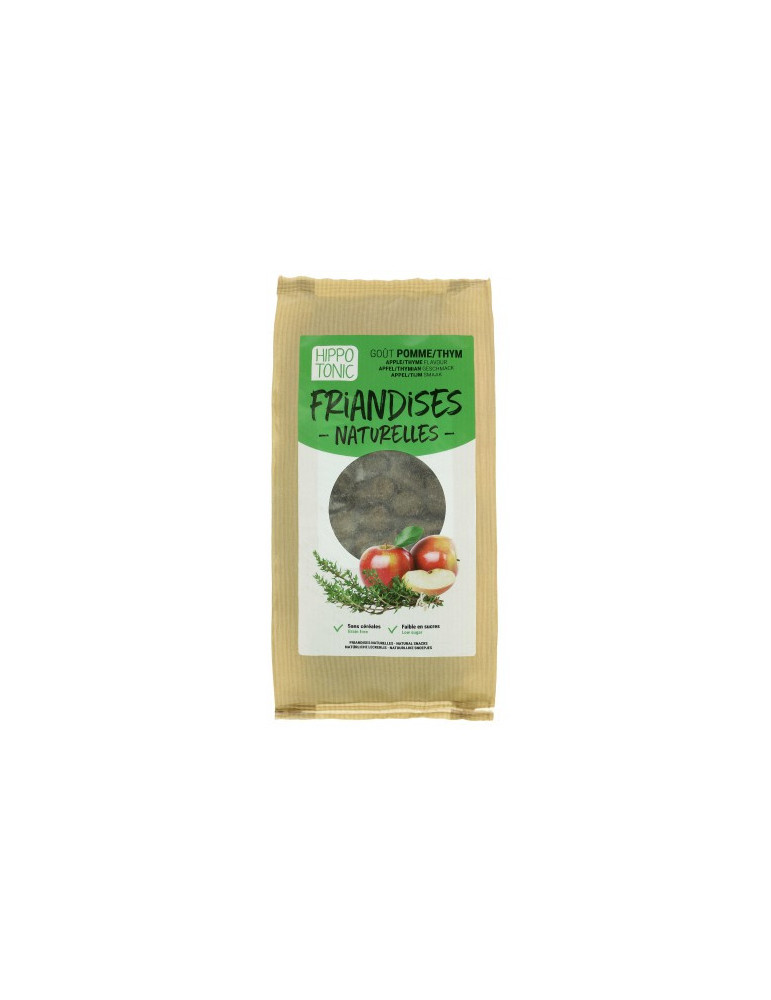 Friandises HIPPOTONIC Pomme/Thym pour cheval | Gourmandes et naturelles