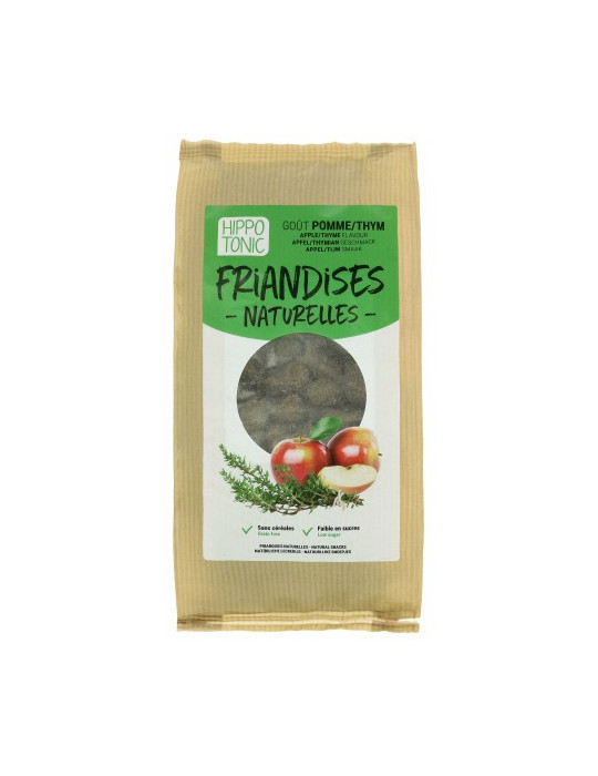 Friandises HIPPOTONIC Pomme/Thym pour cheval | Gourmandes et naturelles