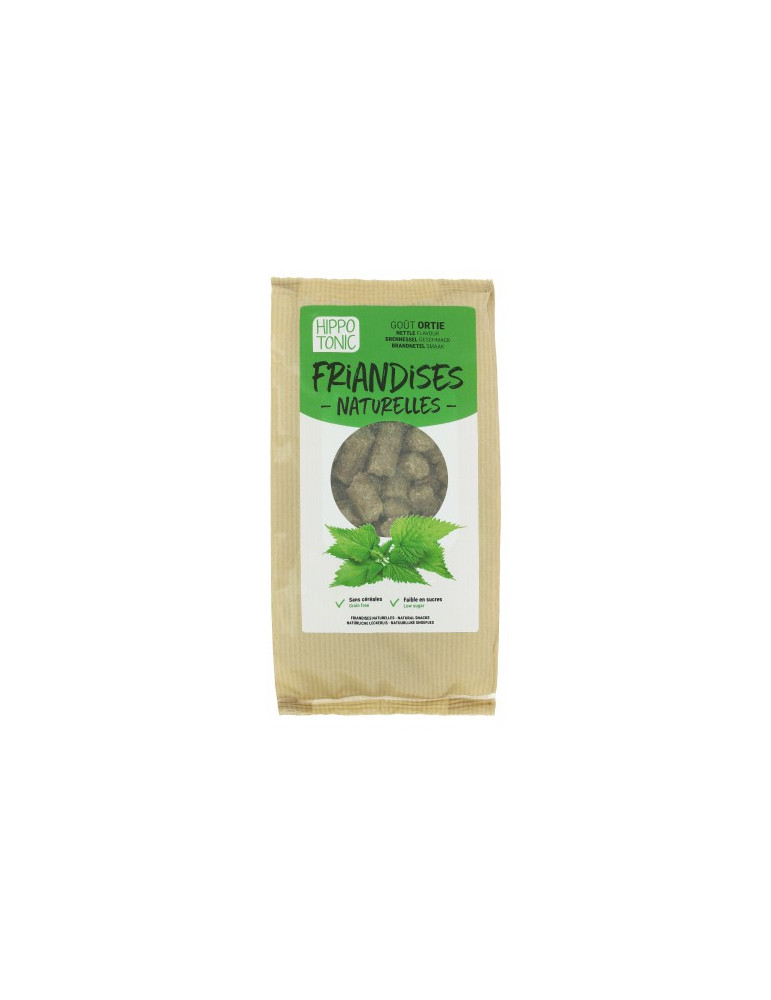 Friandises HIPPOTONIC Orties pour cheval | Naturelles et riches en plantes