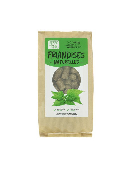 Friandises HIPPOTONIC Orties pour cheval | Naturelles et riches en plantes