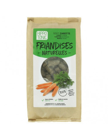 Friandises HIPPOTONIC Carotte pour cheval | Goût naturel et savoureux