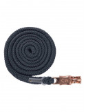Longe de licol Waldhausen avec mousqueton anti-panique bleu foncé