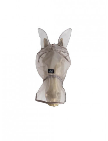Masque anti-mouche protection oreilles/ naseaux blanc COB