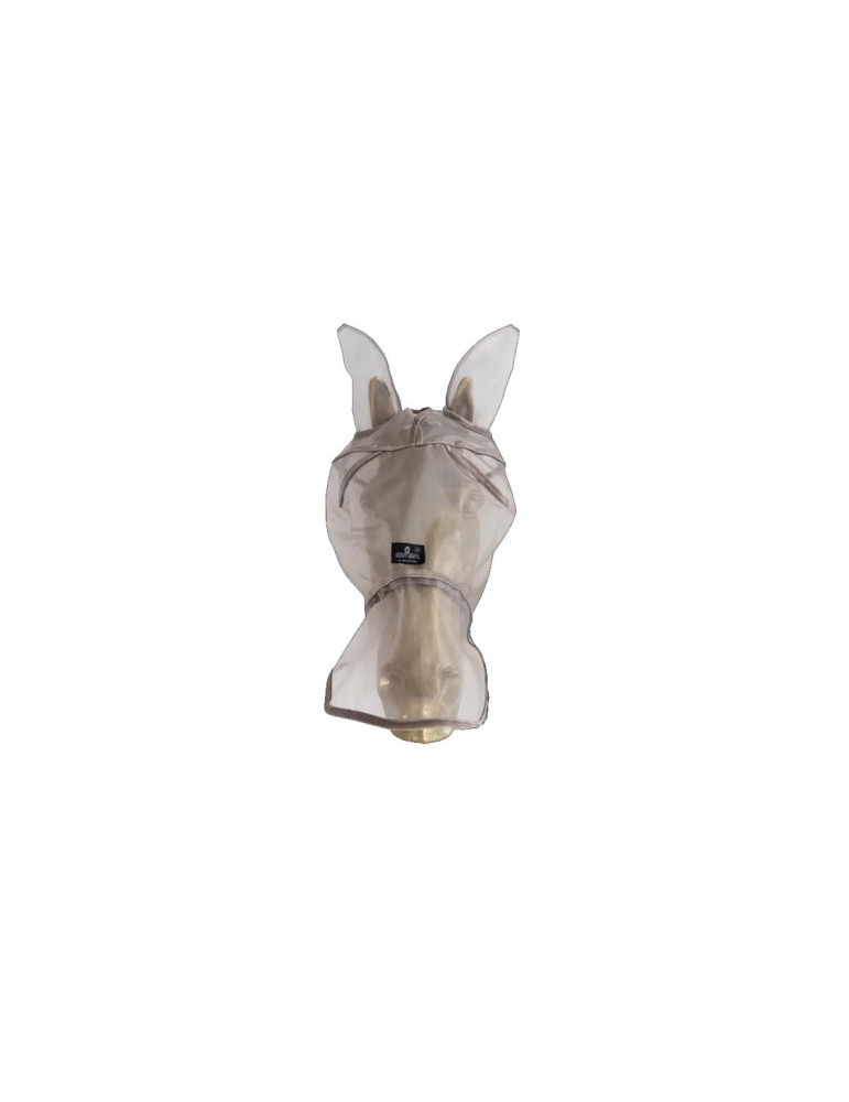 Masque anti-mouche protection oreilles/ naseaux blanc COB