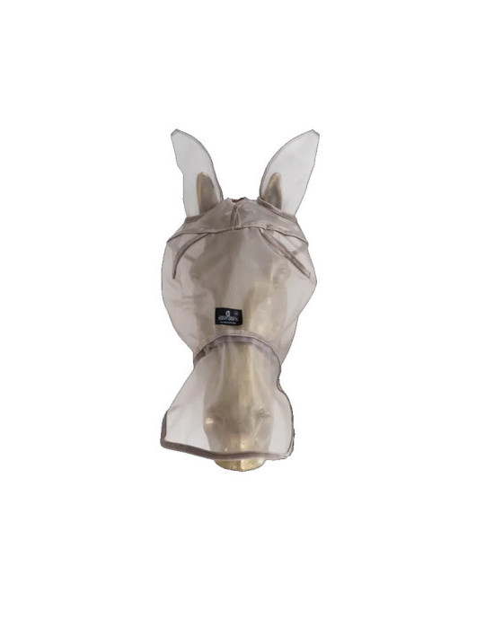 Masque anti-mouche protection oreilles/ naseaux blanc COB
