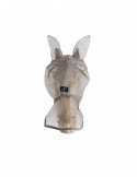Masque anti-mouches Kentucky protection oreilles/naseaux blanc, Cob