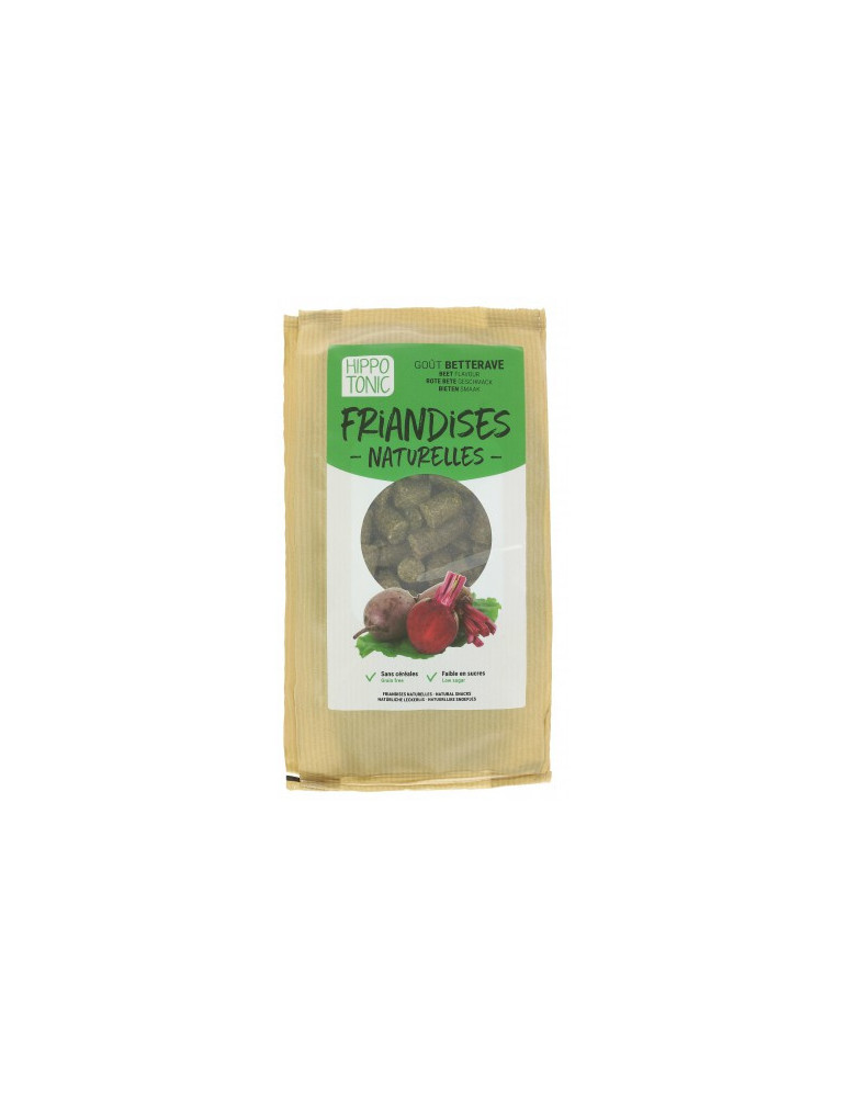 Friandises HIPPOTONIC Betterave 1kg | Gourmandises naturelles pour cheval