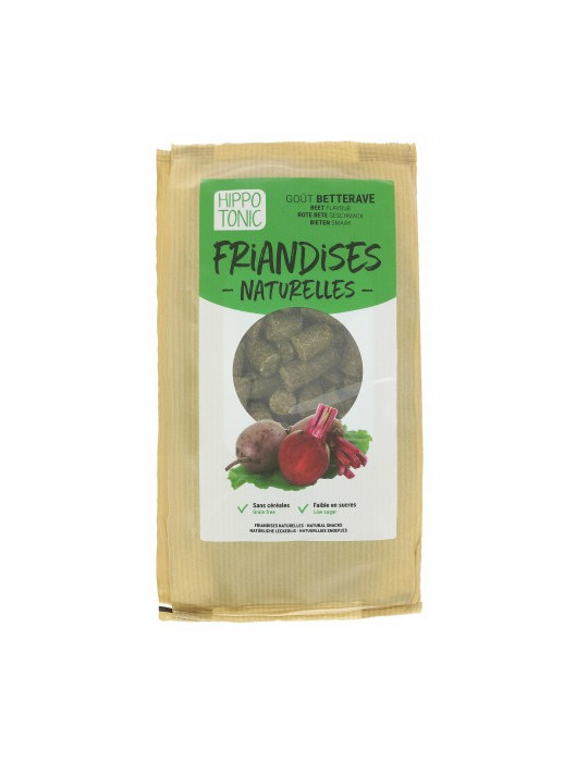 Friandises HIPPOTONIC Betterave 1kg | Gourmandises naturelles pour cheval