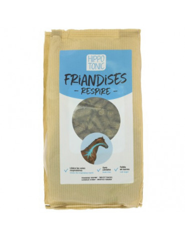 Friandises HIPPOTONIC Respire 1kg | Plantes respiratoires pour cheval