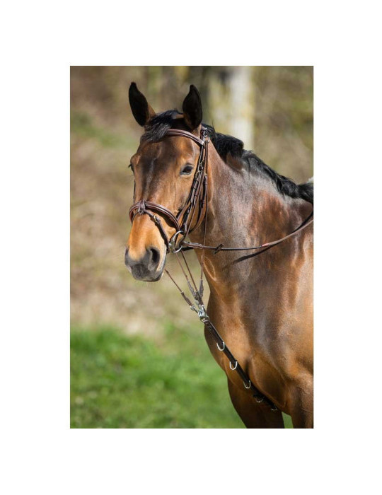 GOGUE CUIR NOIR PONEY
