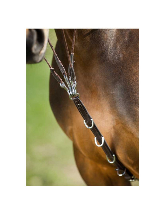 GOGUE CUIR NOIR PONEY