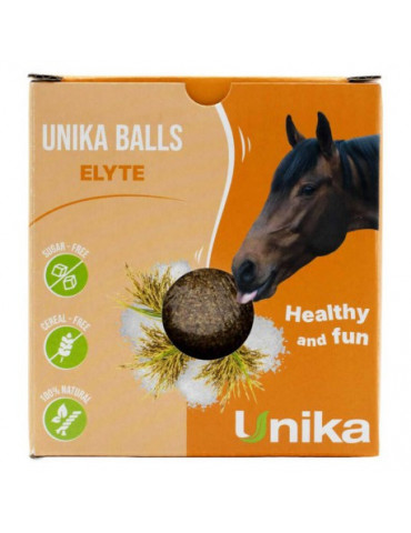 Unika Balls Elyte 1,8kg | Bloc à lécher électrolytes pour cheval