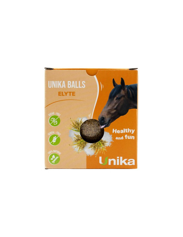 Unika Balls Elyte 1,8kg | Bloc à lécher électrolytes pour cheval