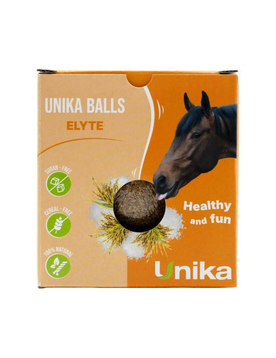 Unika Balls Elyte 1,8kg | Bloc à lécher électrolytes pour cheval