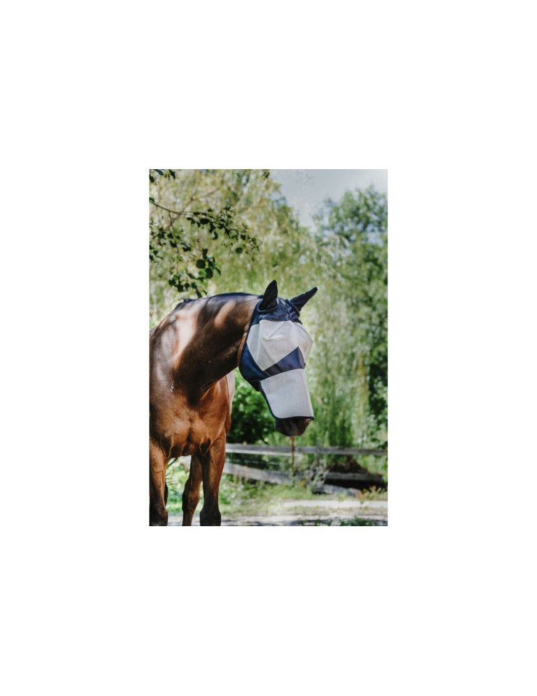 Masque mouche Lycra + nez Equitheme S