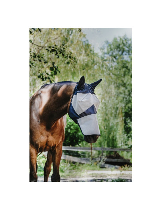 Masque mouche Lycra + nez Equitheme S