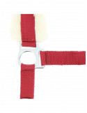 Licol Norton mouton synthétique bordeaux, taille Full