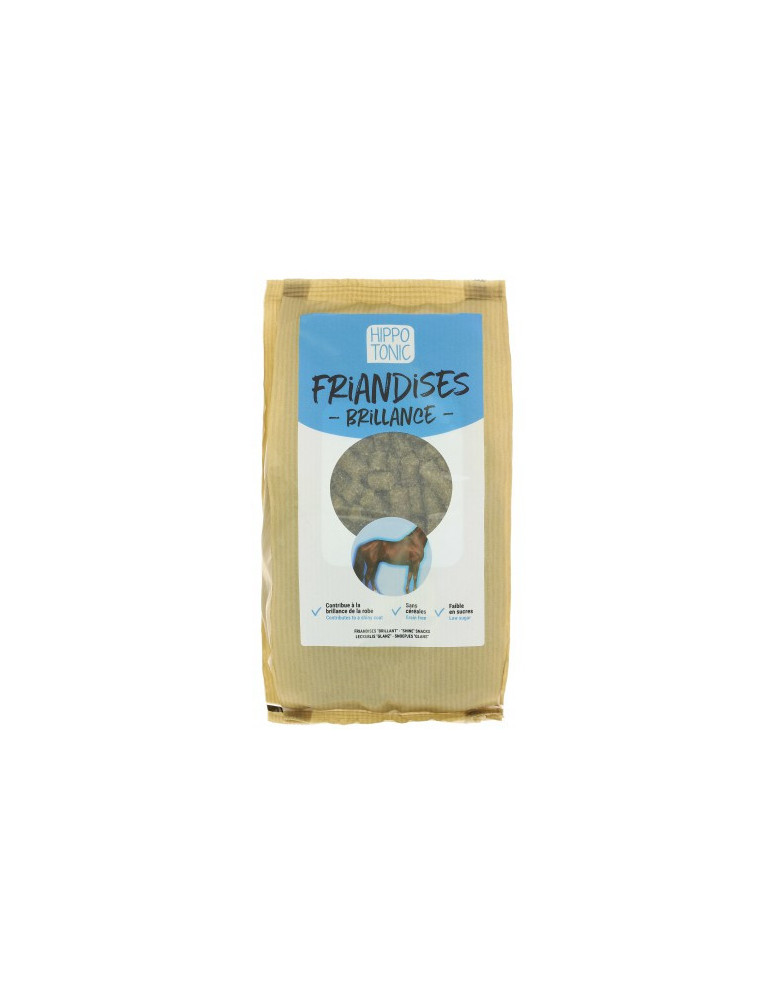 Friandises HIPPOTONIC Brillance pour cheval | Peau et robe éclatantes