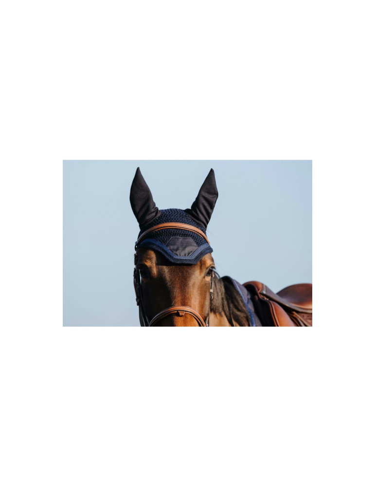 Bonnet Badge Equitheme Cheval Noir