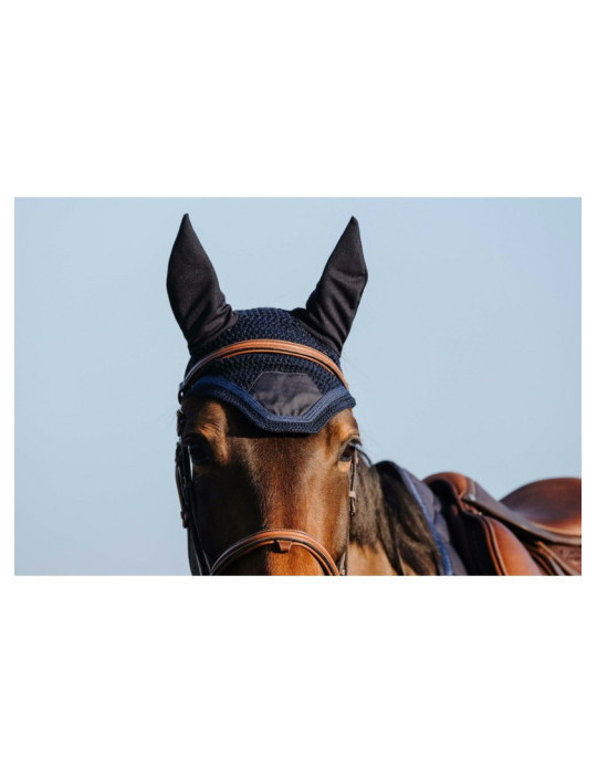 Bonnet Badge Equitheme Cheval Noir
