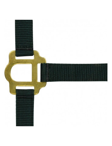 Licol noir cheval