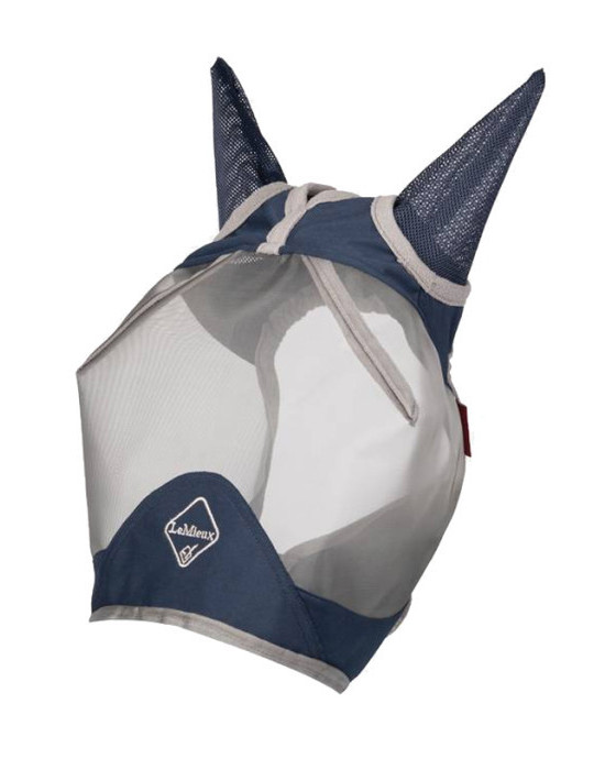 Masque anti-mouche SHIELD FLYMASK silver/navy COB