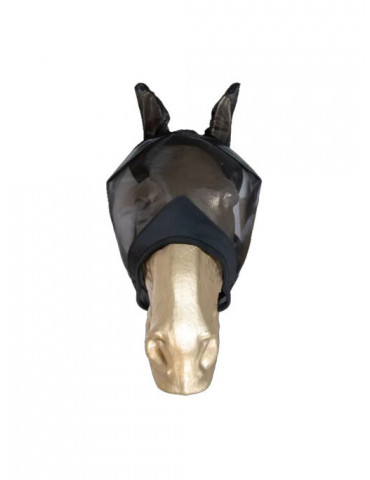 Masque anti-mouche classic avec oreilles noir Pony 2