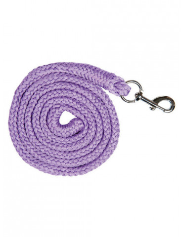 Longe -Stars- avec mousquetons lilas 180cm
