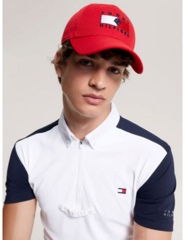 Montreal Water Repellent Flag Logo Cap FIERCE RED - 55cm - Nature Hors