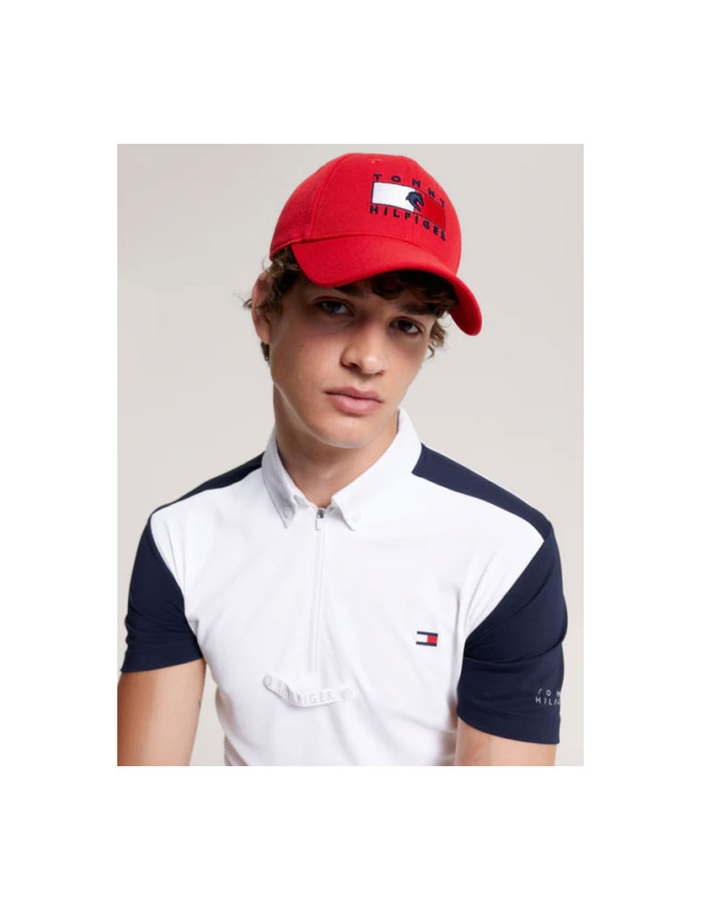 Montreal Water Repellent Flag Logo Cap FIERCE RED - 55cm - Nature Hors