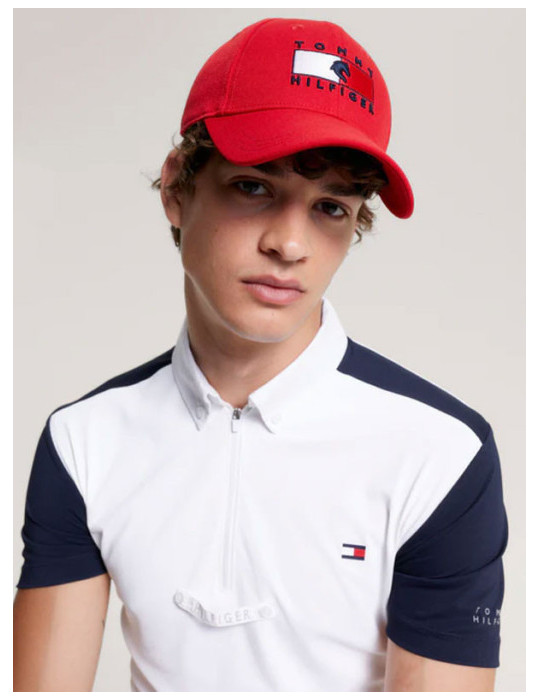 Montreal Water Repellent Flag Logo Cap FIERCE RED - 55cm - Nature Hors