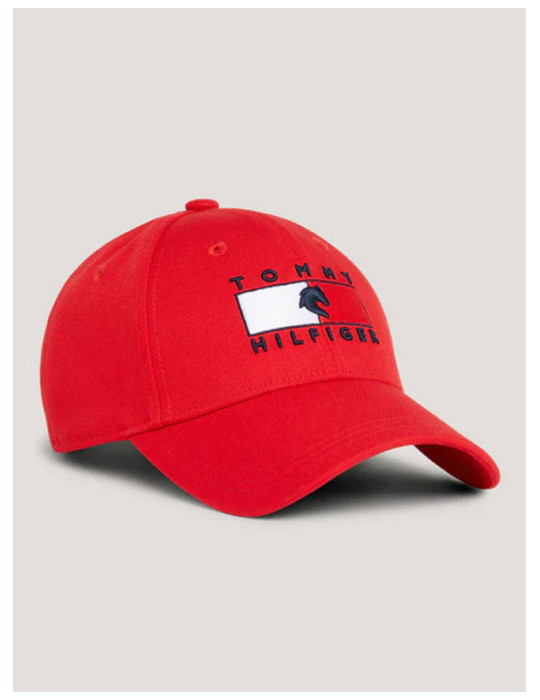 Montreal Water Repellent Flag Logo Cap FIERCE RED - 55cm - Nature Hors