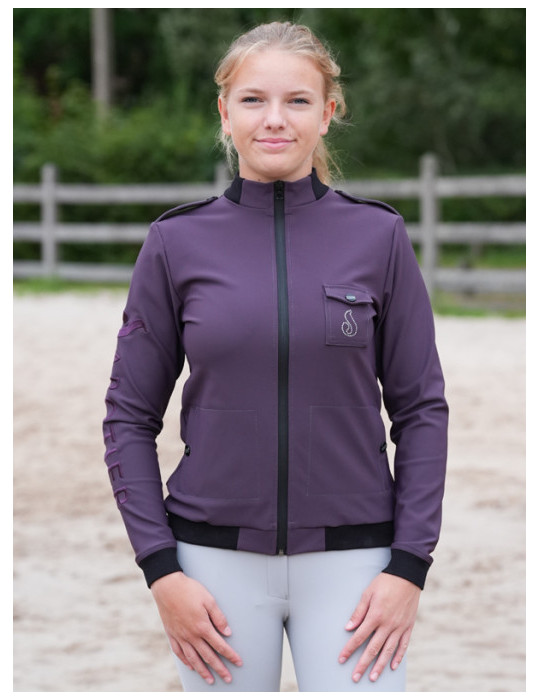 Veste technique YSEE prune M - Nature Horse Langon